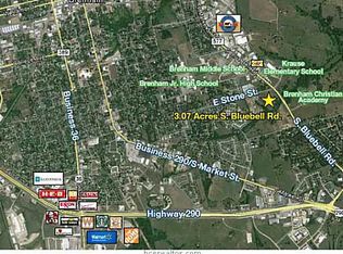 S Blue Bell Rd, Brenham, TX 77833