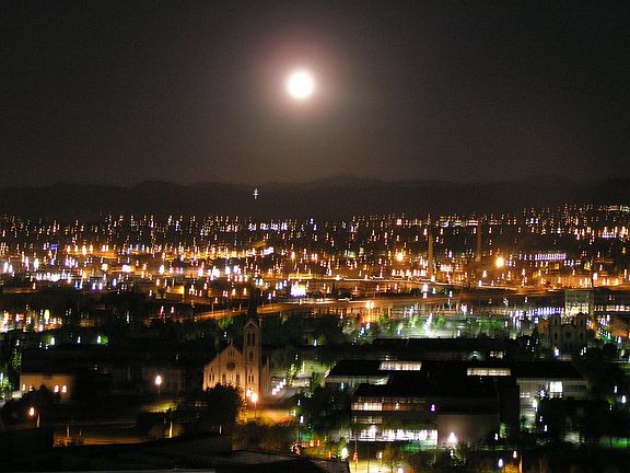 Night View From Balcony