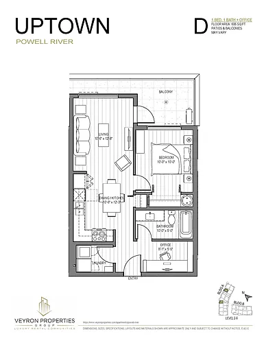 Floor plan A214