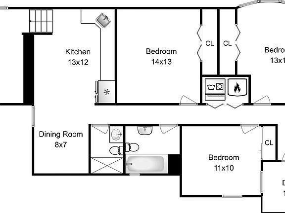 2nd image of 1060 W Balmoral Ave #2