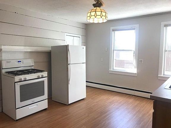 Large eat in kitchen with 2 large windows