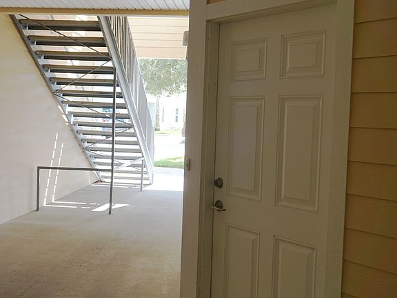 First floor entry