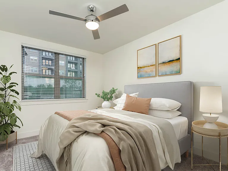 Carpeted Bedroom