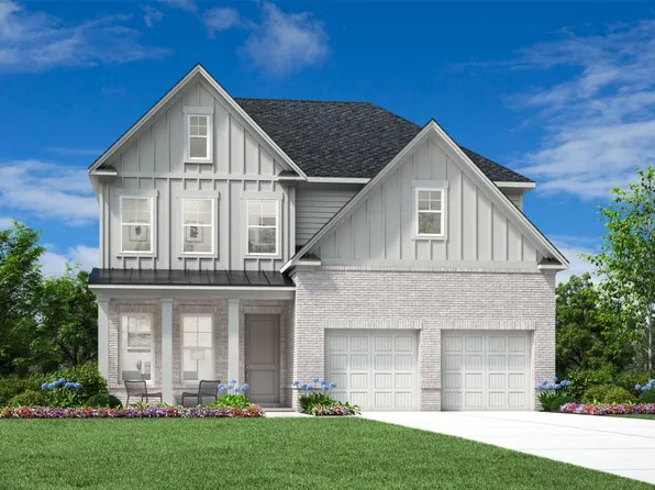 Hearthwood with Basement Plan, Toll Brothers at the Crossing at Coal Mountain - Magnolia Co
