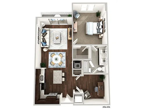 Floor plan A3.a- A3.s (SPF)
