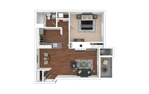 Floor plan Bristoe-Renovated