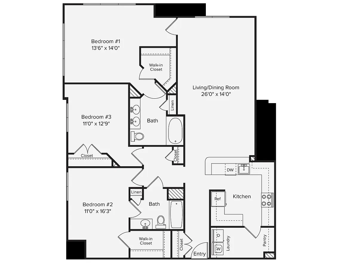 Floor plan C1