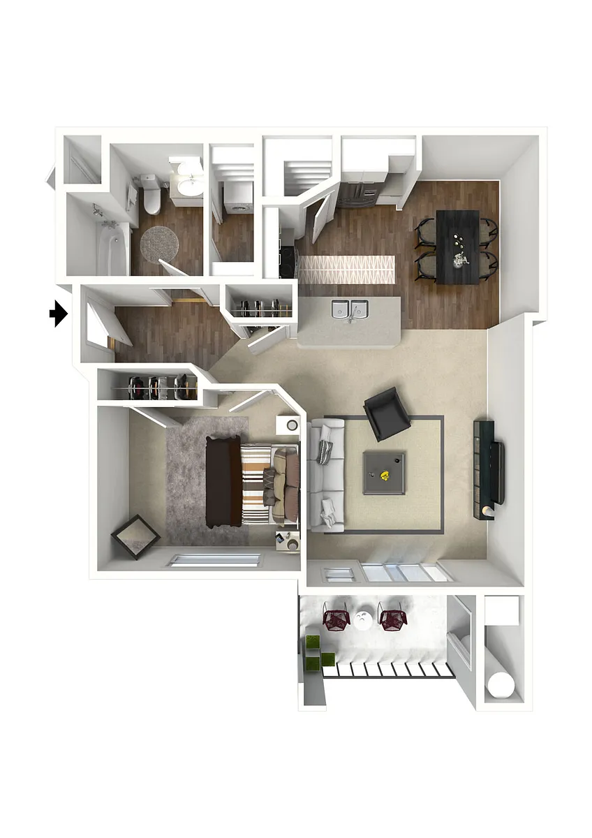 Floor plan Altair 1.1
