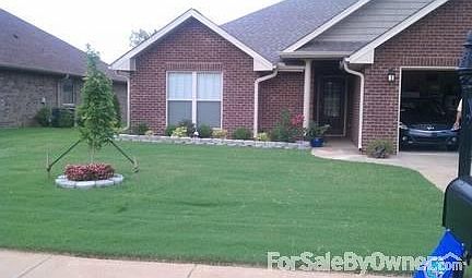 Front of the house with pavers