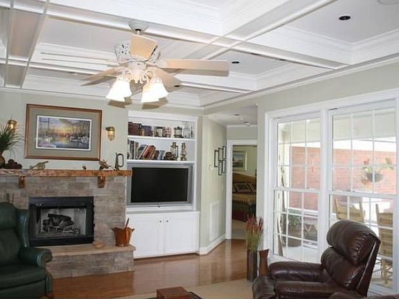 coffered ceilings