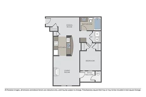 Floor plan Tranquility