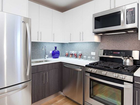 Kitchen with Gas Stove and Stainless Appliances