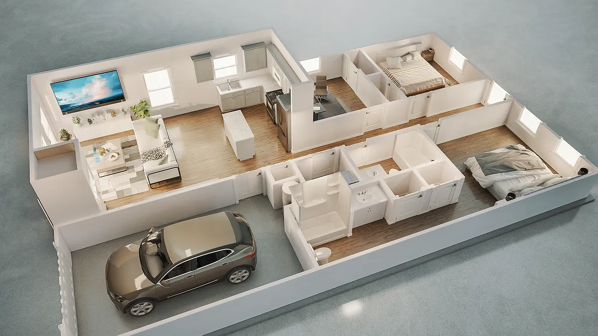 Floor plan 3 bedroom