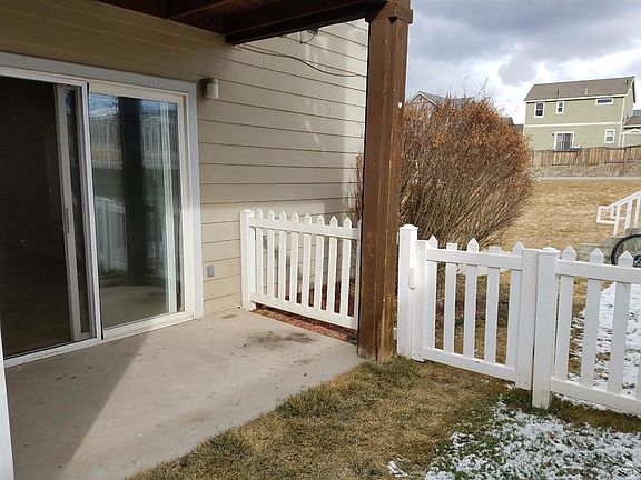 patio & gate for fenced yard