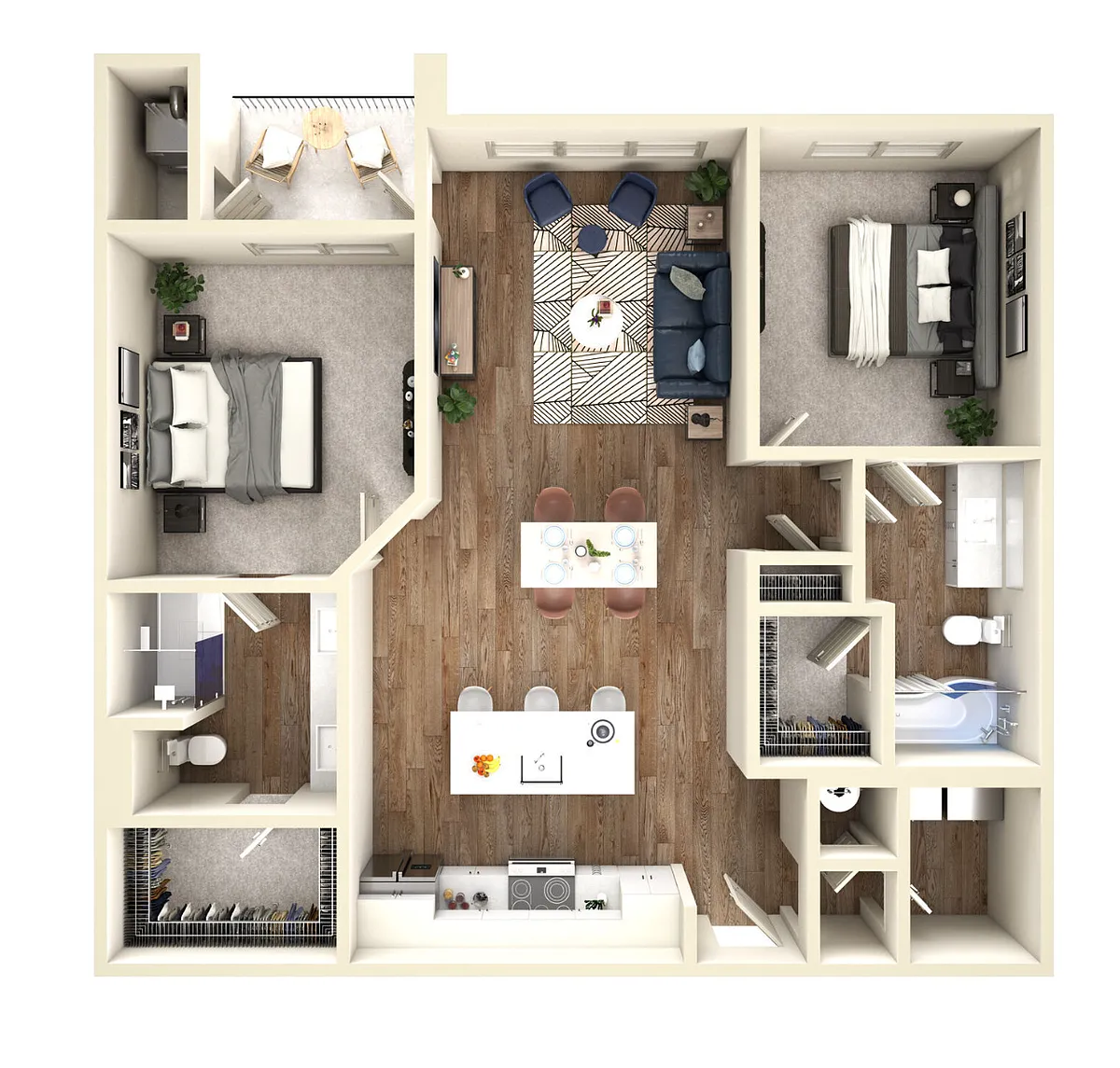 Floor plan B4