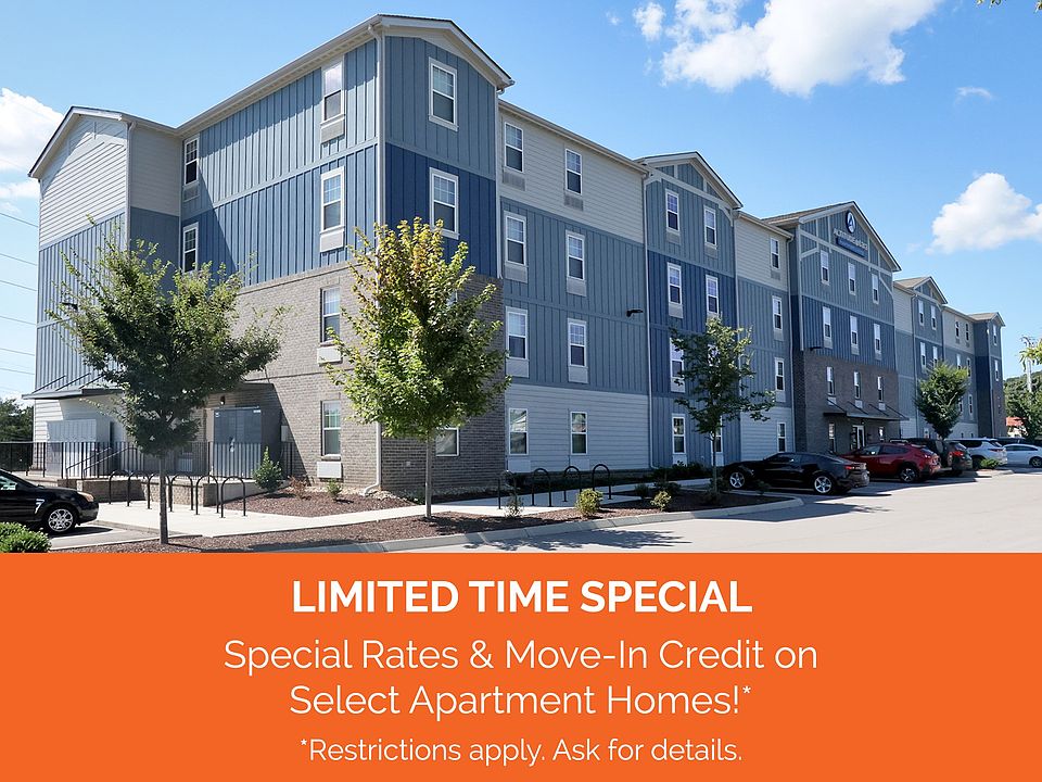 LIMITED TIME SPECIAL: Special Rates & Move-In Credit on Select Apartment Home!* *Restrictions apply. Ask for details.