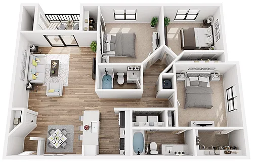 Floor plan C1P