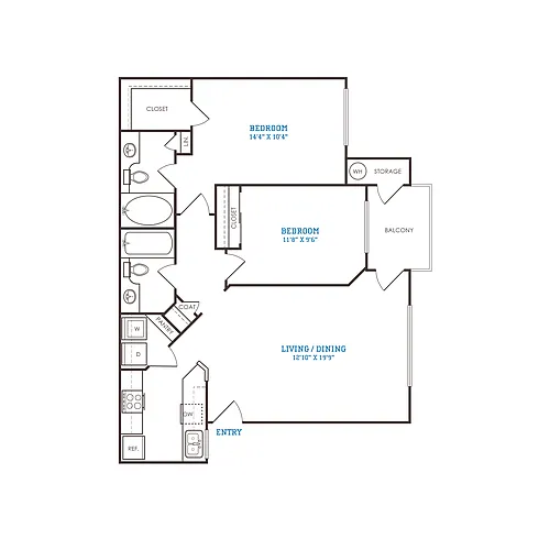 Floor plan B2 Classic