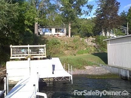 View from end of dock