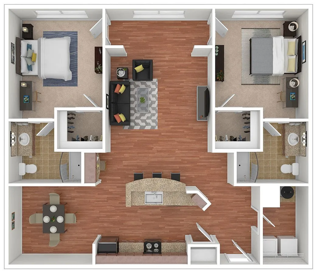 Floor plan The Duo