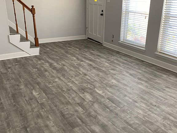 New vinyl flooring