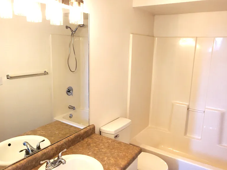 3rd Bathroom with New Lighting