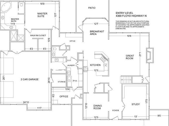1st Floor - Floor Plan