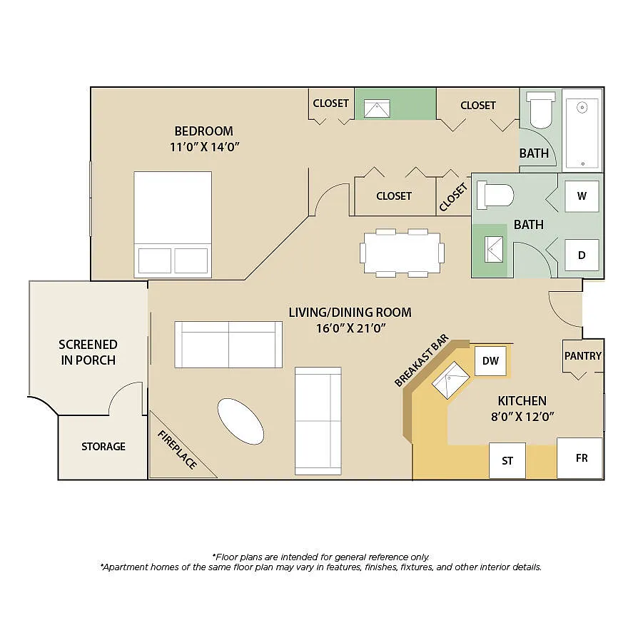 Floor plan Pinehurst Classic
