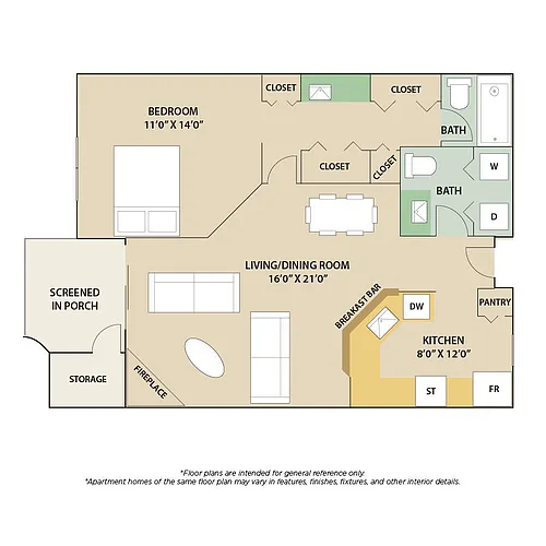 Floor plan Pinehurst Classic