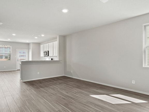 Family Room to Kitchen and Dining