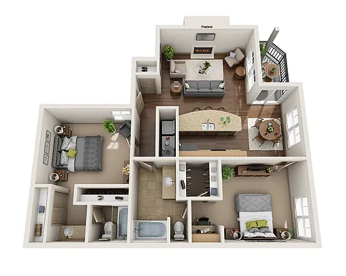 Floor plan Greenbelt