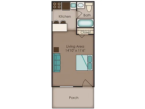 Floor plan The Kenley