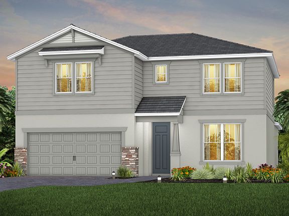 Exterior C1 with optional stone detailing