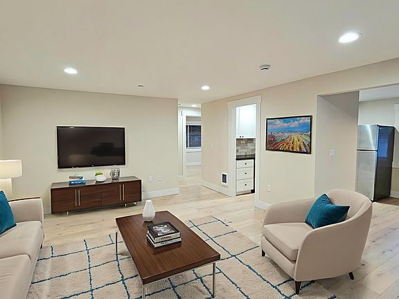 Spacious living room.