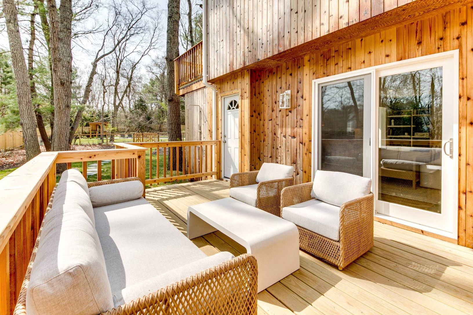  Deck off ground floor bedroom