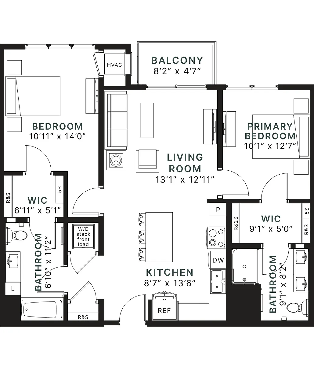 Floor plan Jasmine