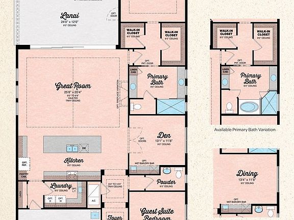 Escape Bay Floorplan