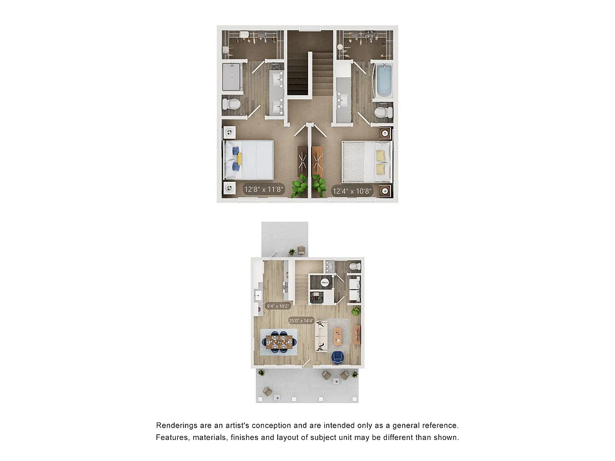 Floor plan Cottage B3