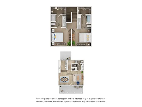 Floor plan Cottage B3