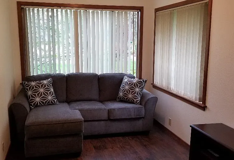 Right side of living room when you walk into home