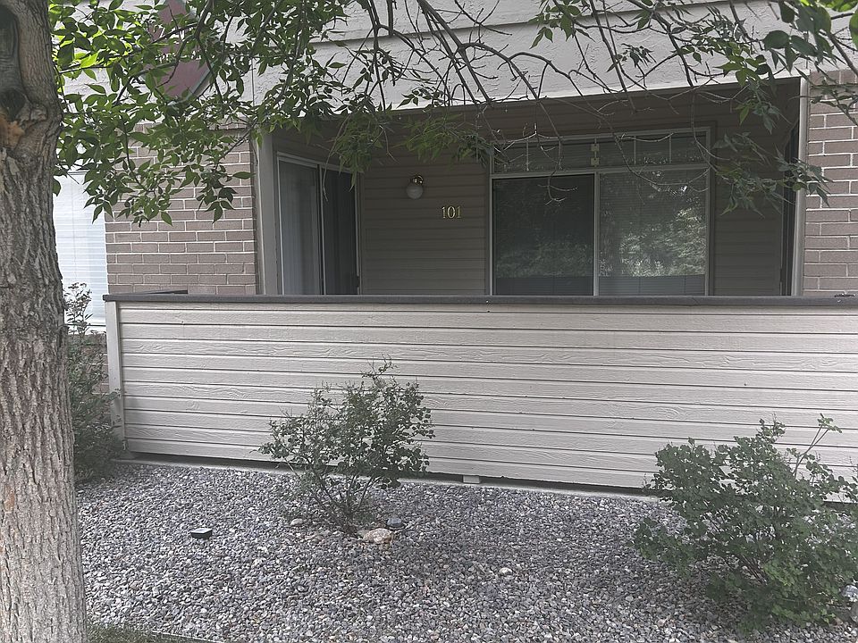 Outdoor space off the living room and master bedroom