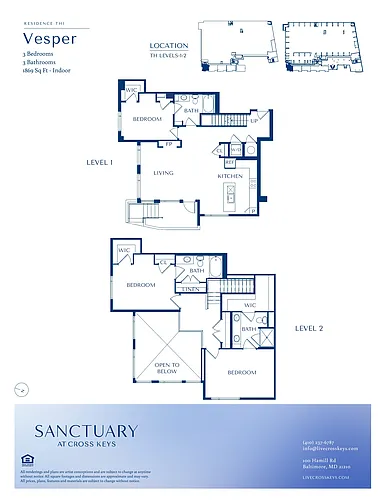 Floor plan Vesper