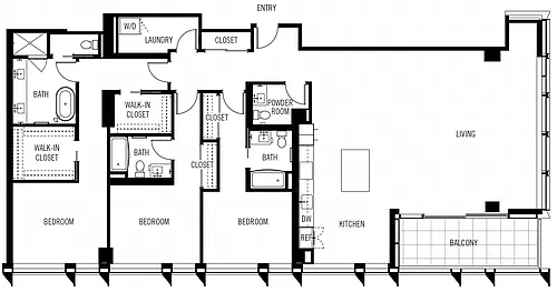 Floor plan Penthouse 11 (PH11)
