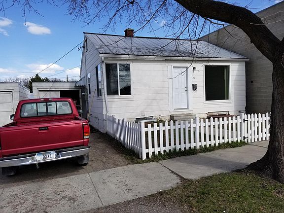 View of the garage