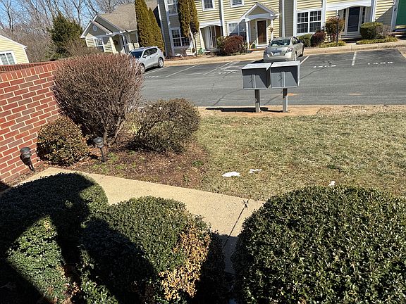 Mailboxes incoming and outgoing mail.