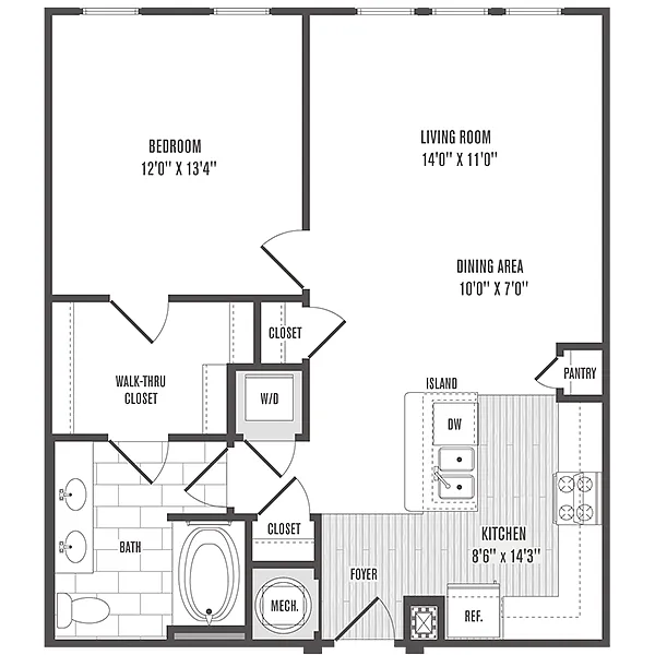 Floor plan A1