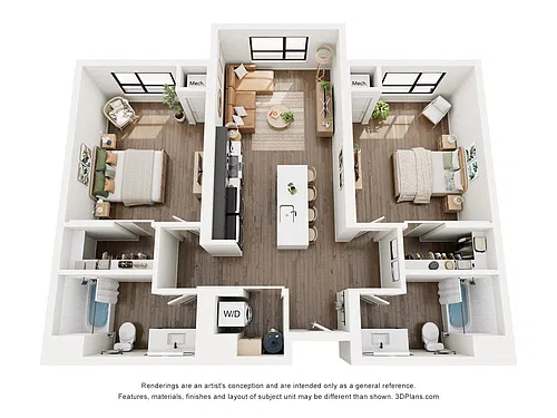 Floor plan 2A1