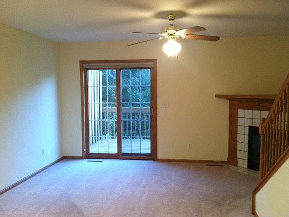 Fireplace / Patio Door to Deck