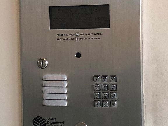 Secure key code entry with cameras 