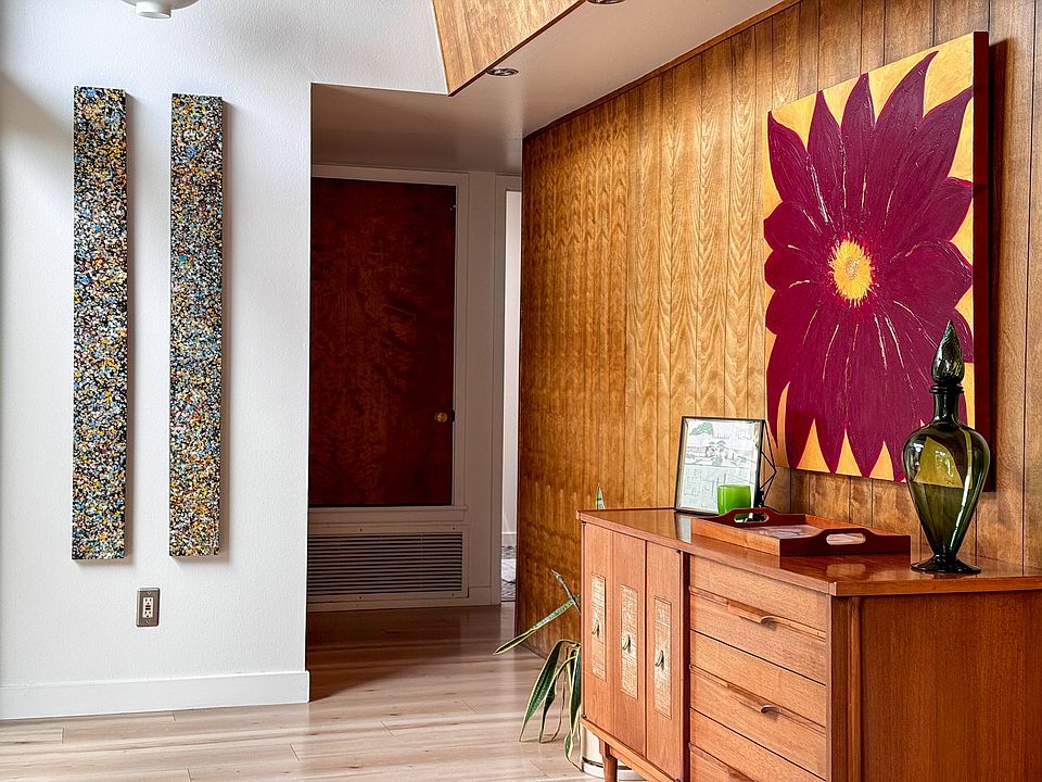 Front entry and main hallway